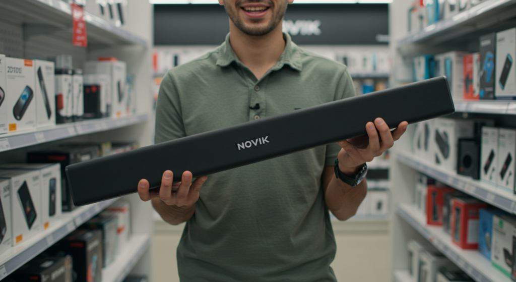 Soundbar Novik É Bom